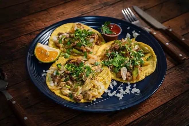 Tacos de alambre de Ventanita Tex Mex